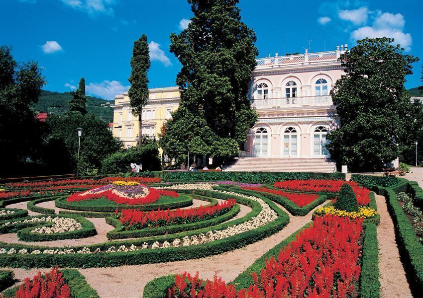 Silvester an der Riviera von Opatija