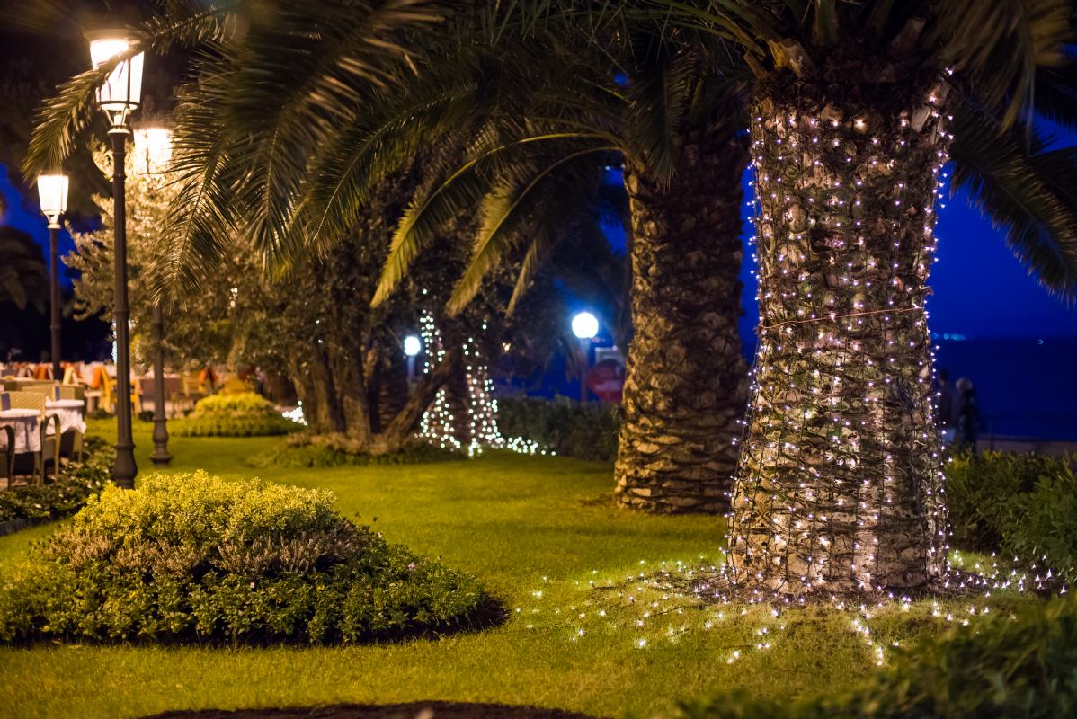 Silvester an der Riviera von Opatija