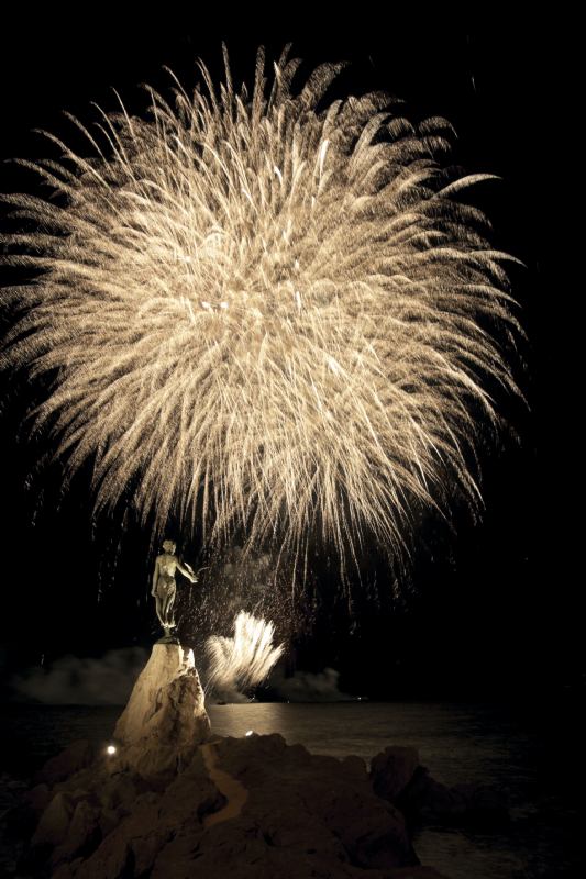 Silvester an der Riviera von Opatija